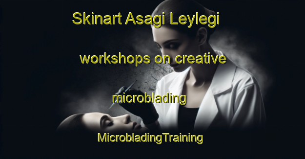 Skinart Asagi Leylegi workshops on creative microblading | #MicrobladingTraining #MicrobladingClasses #SkinartTraining-Turkey