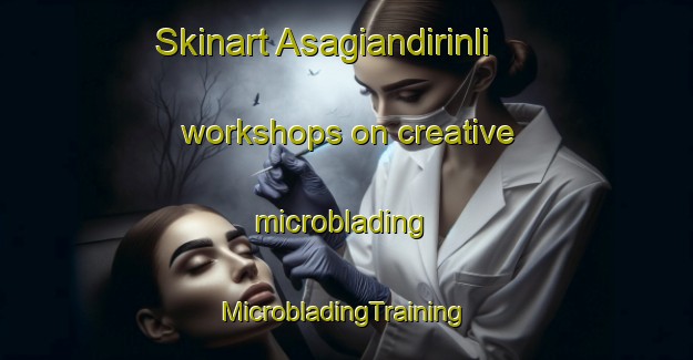 Skinart Asagiandirinli workshops on creative microblading | #MicrobladingTraining #MicrobladingClasses #SkinartTraining-Turkey