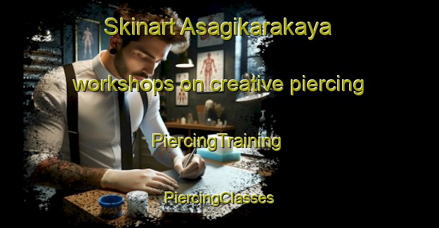 Skinart Asagikarakaya workshops on creative piercing | #PiercingTraining #PiercingClasses #SkinartTraining-Turkey