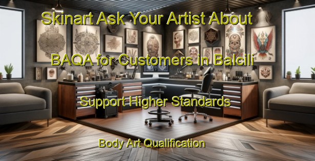 Skinart Ask Your Artist About BAQA for Customers in Balcili - Support Higher Standards | Body Art Qualification Authority | BAQA-Turkey
