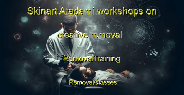 Skinart Atadami workshops on creative removal | RemovalTraining | RemovalClasses | SkinartTraining-Turkey