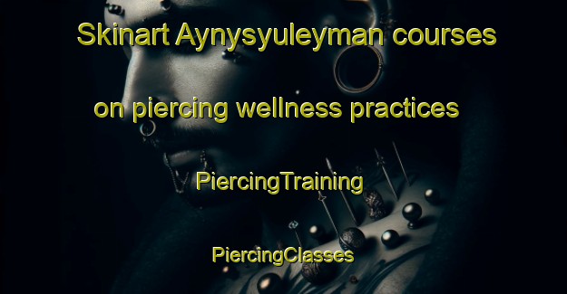 Skinart Aynysyuleyman courses on piercing wellness practices | #PiercingTraining #PiercingClasses #SkinartTraining-Turkey