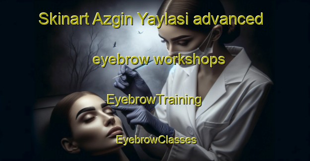 Skinart Azgin Yaylasi advanced eyebrow workshops | EyebrowTraining | EyebrowClasses | SkinartTraining-Turkey