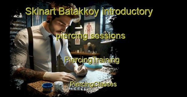 Skinart Batakkoy introductory piercing sessions | #PiercingTraining #PiercingClasses #SkinartTraining-Turkey