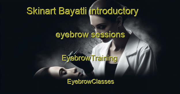 Skinart Bayatli introductory eyebrow sessions | EyebrowTraining | EyebrowClasses | SkinartTraining-Turkey