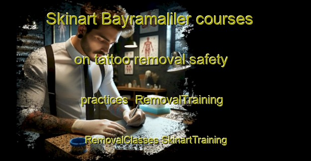 Skinart Bayramaliler courses on tattoo removal safety practices | #RemovalTraining #RemovalClasses #SkinartTraining-Turkey