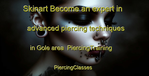 Skinart Become an expert in advanced piercing techniques in Gole area | PiercingTraining | PiercingClasses | SkinartTraining-Turkey
