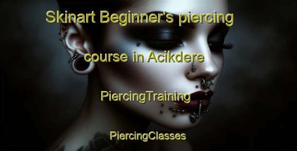 Skinart Beginner's piercing course in Acikdere | #PiercingTraining #PiercingClasses #SkinartTraining-Turkey