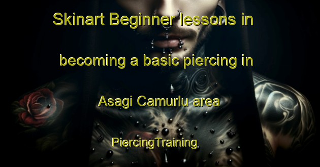 Skinart Beginner lessons in becoming a basic piercing in Asagi Camurlu area | PiercingTraining | PiercingClasses | SkinartTraining-Turkey