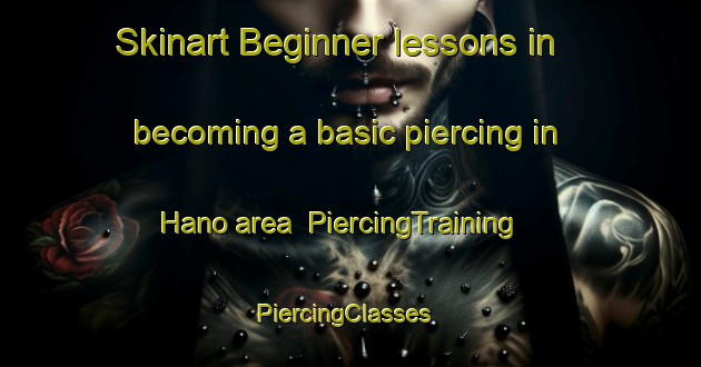 Skinart Beginner lessons in becoming a basic piercing in Hano area | PiercingTraining | PiercingClasses | SkinartTraining-Turkey