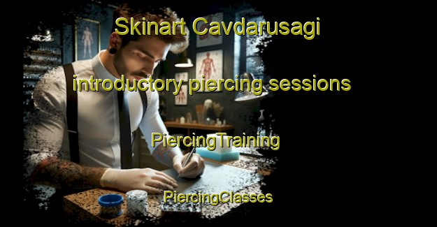 Skinart Cavdarusagi introductory piercing sessions | #PiercingTraining #PiercingClasses #SkinartTraining-Turkey