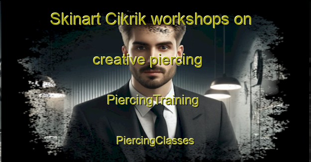 Skinart Cikrik workshops on creative piercing | #PiercingTraining #PiercingClasses #SkinartTraining-Turkey