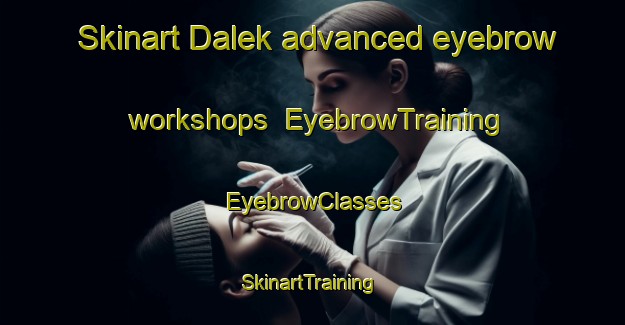 Skinart Dalek advanced eyebrow workshops | EyebrowTraining | EyebrowClasses | SkinartTraining-Turkey