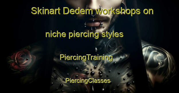 Skinart Dedem workshops on niche piercing styles | PiercingTraining | PiercingClasses | SkinartTraining-Turkey