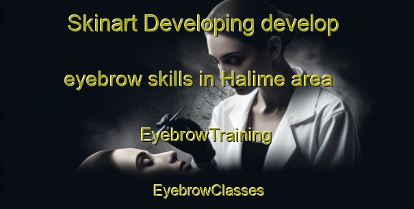Skinart Developing develop eyebrow skills in Halime area | EyebrowTraining | EyebrowClasses | SkinartTraining-Turkey