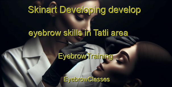 Skinart Developing develop eyebrow skills in Tatli area | EyebrowTraining | EyebrowClasses | SkinartTraining-Turkey