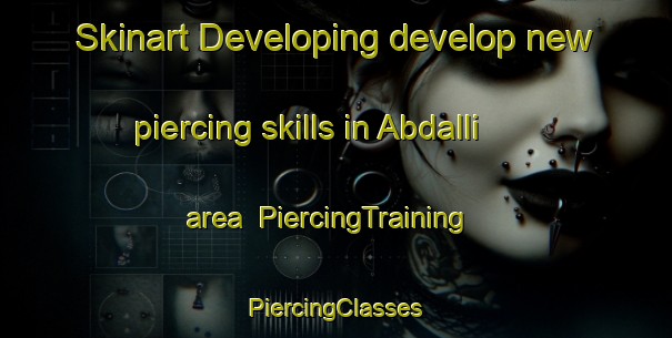 Skinart Developing develop new piercing skills in Abdalli area | #PiercingTraining #PiercingClasses #SkinartTraining-Turkey