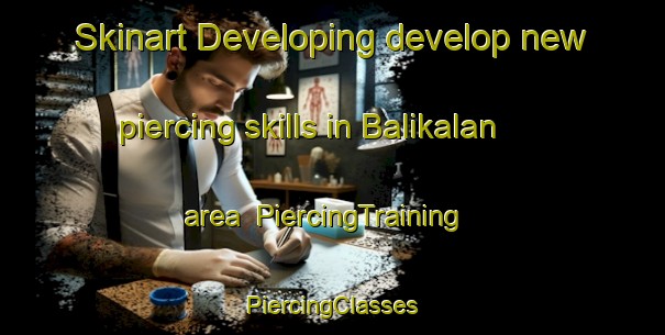 Skinart Developing develop new piercing skills in Balikalan area | #PiercingTraining #PiercingClasses #SkinartTraining-Turkey