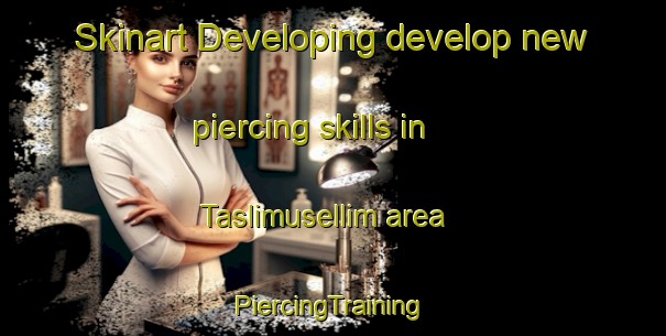 Skinart Developing develop new piercing skills in Taslimusellim area | #PiercingTraining #PiercingClasses #SkinartTraining-Turkey