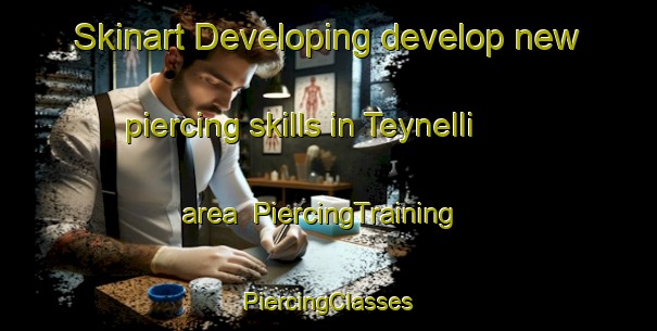 Skinart Developing develop new piercing skills in Teynelli area | #PiercingTraining #PiercingClasses #SkinartTraining-Turkey