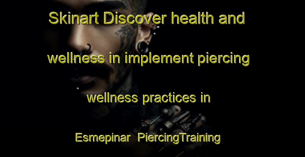 Skinart Discover health and wellness in implement piercing wellness practices in Esmepinar | PiercingTraining | PiercingClasses | SkinartTraining-Turkey