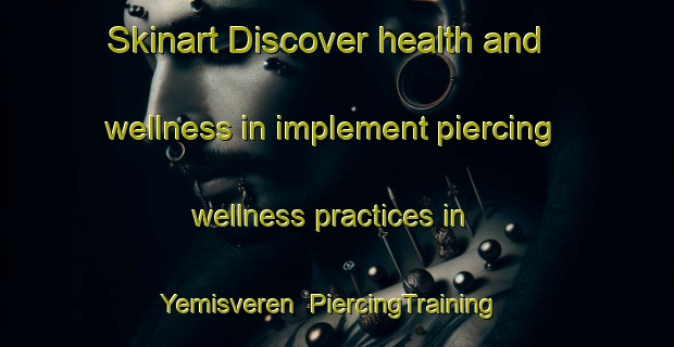 Skinart Discover health and wellness in implement piercing wellness practices in Yemisveren | PiercingTraining | PiercingClasses | SkinartTraining-Turkey