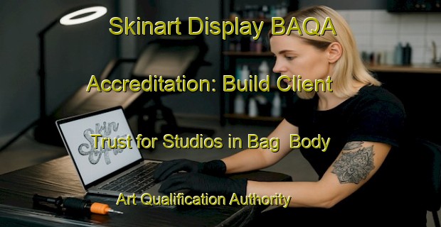 Skinart Display BAQA Accreditation: Build Client Trust for Studios in Bag | Body Art Qualification Authority | BAQA-Turkey