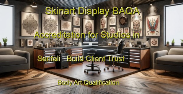 Skinart Display BAQA Accreditation for Studios in Serifali - Build Client Trust | Body Art Qualification Authority | BAQA-Turkey