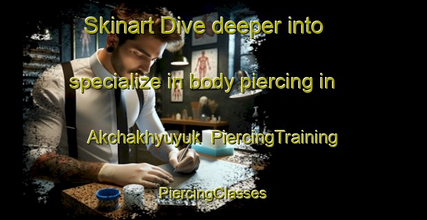 Skinart Dive deeper into specialize in body piercing in Akchakhyuyuk | #PiercingTraining #PiercingClasses #SkinartTraining-Turkey