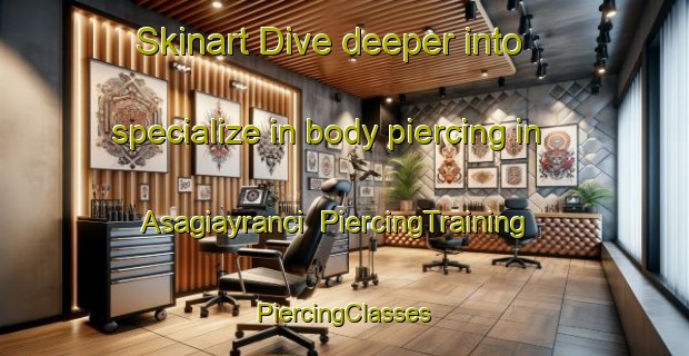 Skinart Dive deeper into specialize in body piercing in Asagiayranci | #PiercingTraining #PiercingClasses #SkinartTraining-Turkey