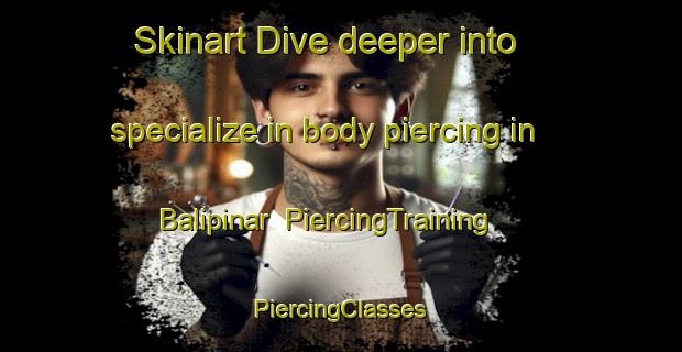 Skinart Dive deeper into specialize in body piercing in Balipinar | #PiercingTraining #PiercingClasses #SkinartTraining-Turkey