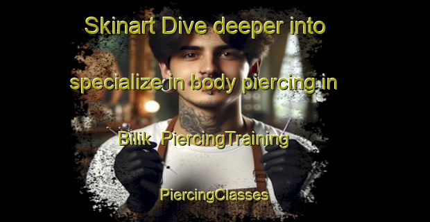 Skinart Dive deeper into specialize in body piercing in Bilik | #PiercingTraining #PiercingClasses #SkinartTraining-Turkey