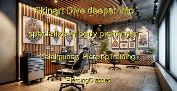 Skinart Dive deeper into specialize in body piercing in Catakguney | #PiercingTraining #PiercingClasses #SkinartTraining-Turkey