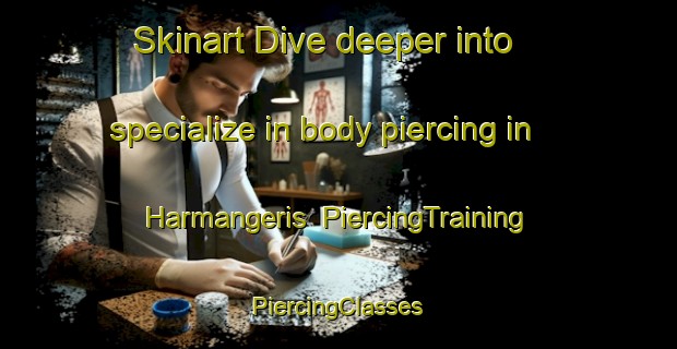 Skinart Dive deeper into specialize in body piercing in Harmangeris | #PiercingTraining #PiercingClasses #SkinartTraining-Turkey