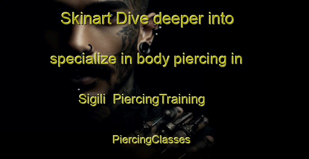 Skinart Dive deeper into specialize in body piercing in Sigili | PiercingTraining | PiercingClasses | SkinartTraining-Turkey