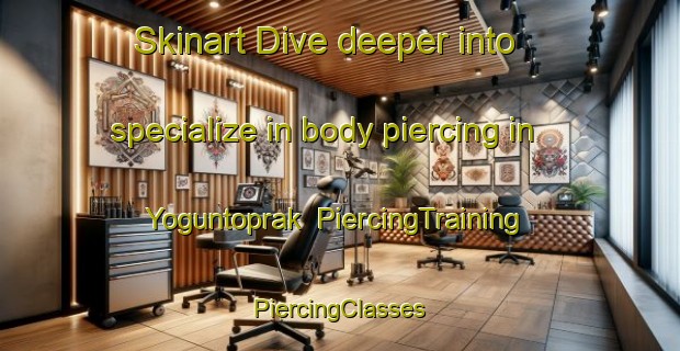 Skinart Dive deeper into specialize in body piercing in Yoguntoprak | #PiercingTraining #PiercingClasses #SkinartTraining-Turkey