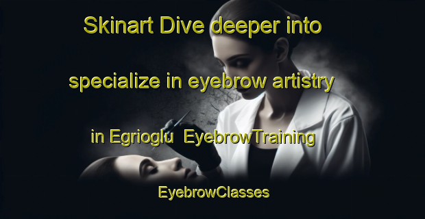 Skinart Dive deeper into specialize in eyebrow artistry in Egrioglu | EyebrowTraining | EyebrowClasses | SkinartTraining-Turkey