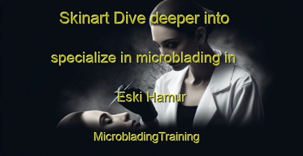 Skinart Dive deeper into specialize in microblading in Eski Hamur | MicrobladingTraining | MicrobladingClasses | SkinartTraining-Turkey