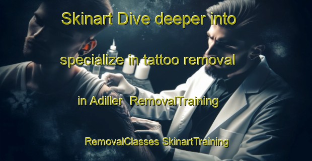 Skinart Dive deeper into specialize in tattoo removal in Adiller | #RemovalTraining #RemovalClasses #SkinartTraining-Turkey