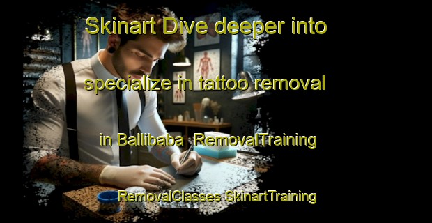 Skinart Dive deeper into specialize in tattoo removal in Ballibaba | #RemovalTraining #RemovalClasses #SkinartTraining-Turkey