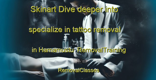 Skinart Dive deeper into specialize in tattoo removal in Hamamustu | RemovalTraining | RemovalClasses | SkinartTraining-Turkey