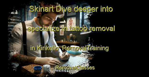 Skinart Dive deeper into specialize in tattoo removal in Kirikello | RemovalTraining | RemovalClasses | SkinartTraining-Turkey