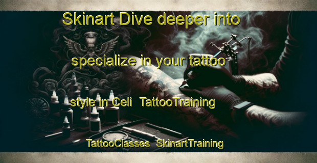 Skinart Dive deeper into specialize in your tattoo style in Celi | TattooTraining | TattooClasses | SkinartTraining-Turkey
