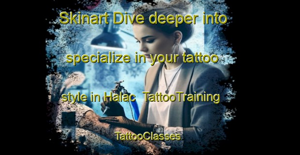 Skinart Dive deeper into specialize in your tattoo style in Halac | TattooTraining | TattooClasses | SkinartTraining-Turkey