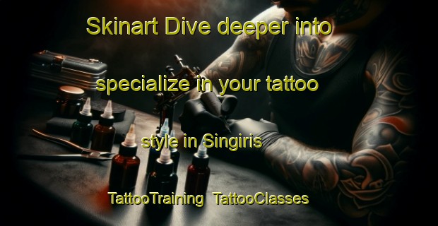 Skinart Dive deeper into specialize in your tattoo style in Singiris | TattooTraining | TattooClasses | SkinartTraining-Turkey