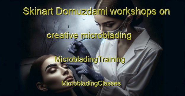Skinart Domuzdami workshops on creative microblading | MicrobladingTraining | MicrobladingClasses | SkinartTraining-Turkey