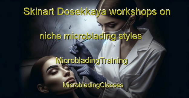 Skinart Dosekkaya workshops on niche microblading styles | MicrobladingTraining | MicrobladingClasses | SkinartTraining-Turkey