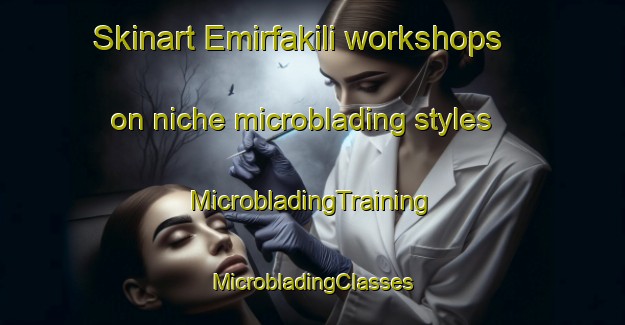 Skinart Emirfakili workshops on niche microblading styles | #MicrobladingTraining #MicrobladingClasses #SkinartTraining-Turkey