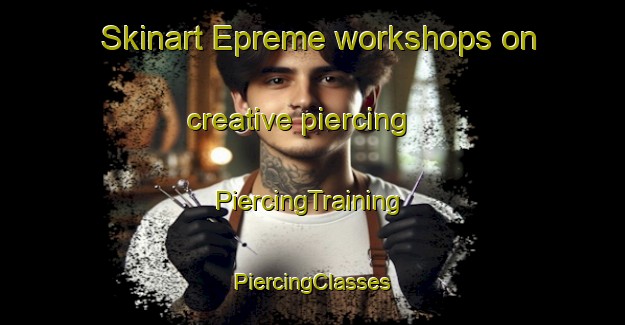 Skinart Epreme workshops on creative piercing | #PiercingTraining #PiercingClasses #SkinartTraining-Turkey