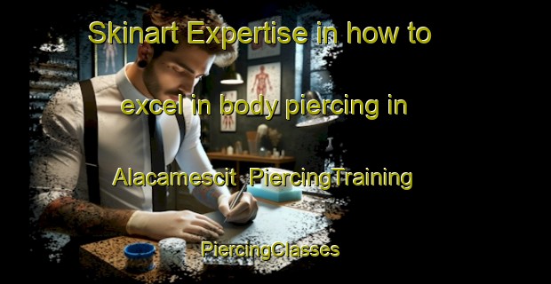 Skinart Expertise in how to excel in body piercing in Alacamescit | PiercingTraining | PiercingClasses | SkinartTraining-Turkey